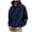 Navy-Sweatshirts, variant on Namayuj Hoodies for Men Trendy Solid Color Hooded Sweatshirt Fashion Pullover Tops Cotton Long Sleeve Shirts
