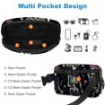 thumbnail image 5 of Skeleton Pocket Running Belt for Women Men, Phone Holder for Running, Running Fanny Pack for Women Men, Holder for Phone, Running Waist Pack, Adjustable Size, 5 of 6