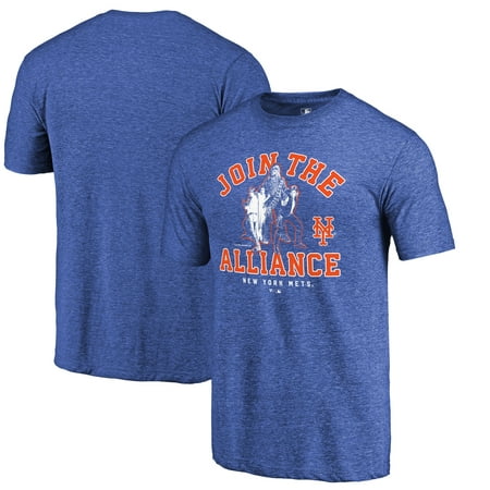 New York Mets Fanatics Branded MLB Star Wars Join The Alliance Tri-Blend T-Shirt - (Best Fantasy Baseball Leagues)