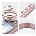 thumbnail image 3 of for iPhone 12 Magnetic Clear Case Compatible with MagSafe, Drop Protection Ultra Slim Shockproof Anti-Scratch Phone Case with Camera Lens Protector Dust-Proof for Men Women - Pink, 3 of 7