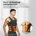thumbnail image 4 of Arjen Kroos Mens Compression Shirt Slimming Muscle Tank Top Shapewear Body Shaper Undershirts for men, 4 of 12