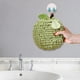 thumbnail image 4 of Toalla de mano con diseño de bolas de felpa, juego de toallas con asa para colgar, toalla suave y absorbente con diseño de bolas de frutas decorativas, juego de toallas para cocina y baño,, 4 of 8