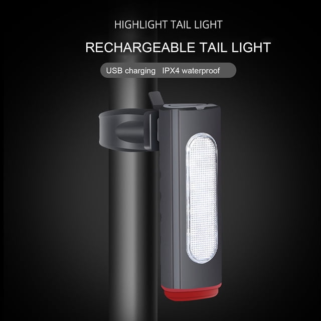 LJNYFDC Bike Rear Light Ultra Bright Bike Tail Light Multiple Modes IPX4 Waterproof Rechargeable Rear Bicycle Light