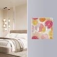 thumbnail image 4 of Yayeee Toggle Light Switch Wall Plate 3-Gang 6.37"x4.48" Decorative Outlet Cover, Pink Floral Orange, 4 of 7