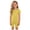 Yellow, variant on larppty Girls Shorts Set 2‑Piece Ribbed Knit Summer Outfit Short Sleeve Top & Elastic Waist Shorts Casual Playwear(Yellow, 2-3 Years)