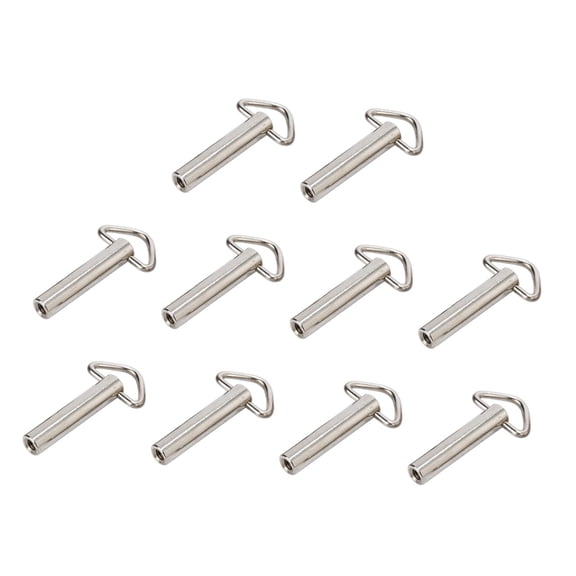 10 llaves de cuerda para cajas de música, piezas para cajas de música, llave de cuerda de metal con vástago redondo para mecanismos de relojería, Triángulo de 40 mm