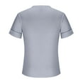 thumbnail image 4 of Lumivie Workout Muscle Shirts For Men Gym Mens Tops For Workout Tshirts Shirts For Men Cotton Pack Work Blouses For Men Office Professional Mens T Shirts Pack Loose Fit, 4 of 5
