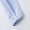 thumbnail image 4 of Rloper-Lop Mens Dress Shirts Regular Fit Button Down Business T Shirts Turn Down Collar Blouses Long Sleeve Business Tops with Pockets Sky Blue XXL, 4 of 8