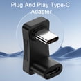 thumbnail image 4 of Soumake 100W Type-C Otg Adapter 4K 60Hz Resolution 10Gbps High Speed Data Transfer U Shape 180 Degree Angled Type-C To Usb 3.1 Extension Adapter Practical, 4 of 8