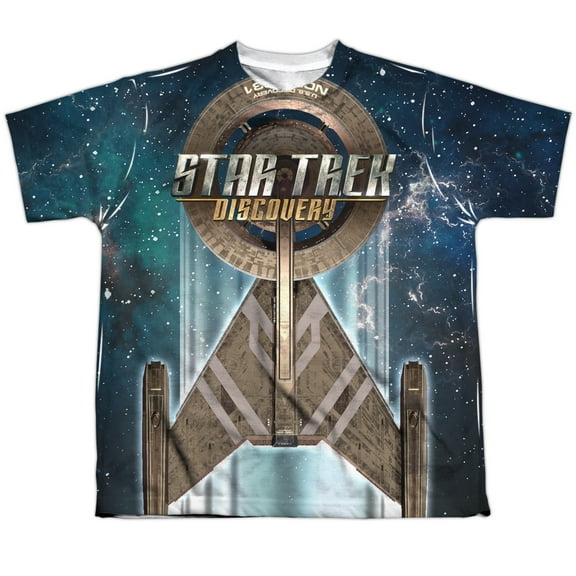 Star Trek Discovery - Uss Discovery - Youth Short Sleeve Shirt - X-Large