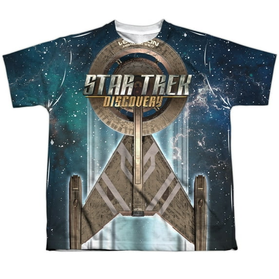 Star Trek Discovery - Uss Discovery - Youth Short Sleeve Shirt - Medium