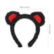 thumbnail image 5 of KAKOWELY Diadema con orejas de oso para cosplay, maquillaje, lavado de cara, animal, disfraz, 5 of 5