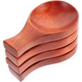 thumbnail image 4 of 4pcs Natural Wood Chopstick Rests Practical Spoon Fork Stand for Home Restaurant Party, 4 of 7