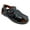 Black-052, variant on Men's Sandals Closed Toe Fisherman Adjustable Buckle Casual Slippers