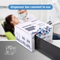 thumbnail image 3 of OneMed Barrier Film for Dental and Medical Tattoo 4"x 6" (16 Rolls) One time Protective PE Film Barrier Tape Black, 3 of 8