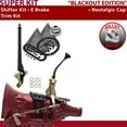 thumbnail image 1 of American Shifter  4L60E Shifter Kit Black 8 in. E Brake Trim Kit for ED8A5, 1 of 1