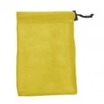 thumbnail image 3 of Bolsa de malla pequeña con cordón, bolsa de malla portátil, organizador de dispositivos, bolsa de almacenamiento, pelota de Golf, juguetes de playa, n Amarillo, 3 of 8