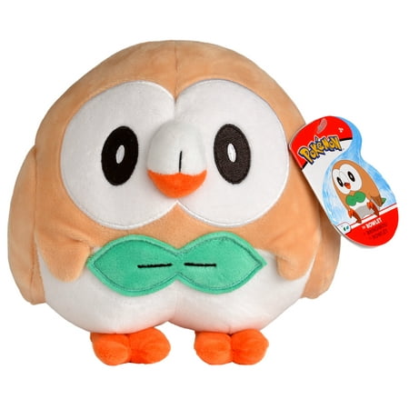 Pokémon 6.5" Rowlet Plush Toy(Selections May Vary)