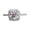 B, variante sur Kbndieu Ri Ng Bague en Diamant Artificiel pour Femmes Ensemble de Bagues Bijoux Exquis Cadeau d'Anniversaire Fête des Mères Bague de Fête Nuptiale Décoration Maison