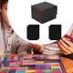 thumbnail image 3 of Caja para baraja de cartas perfecl Contenedor para juguetes de cartas de colección Porta cartas con funda Negro rojo, 3 of 8