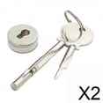 thumbnail image 5 of 2 Glass Lock Display Cabinet Lock for Dresser Lock Drawer, 5 of 5