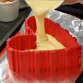 thumbnail image 2 of Molde de silicona antiadherente ajustable 3D para Tartas herramienta para hornear Ehuebsd pasteles helados arte de pastelería 4 Uds., 2 of 8