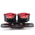 thumbnail image 1 of Brake LED Brake Tail Light Universal Retro Double Oval Turn  License Plate Lamp Motorcycle Refitting, 1 of 8