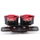 thumbnail image 2 of LED Brake Tail Light Universal Retro Double Oval Turn Signal License Plate Lamp Motorcycle Refitting, 2 of 5