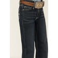 thumbnail image 4 of Wrangler Girls' "W" Swish Embroidery Bootcut Jeans Indigo 6X SLM, 4 of 4