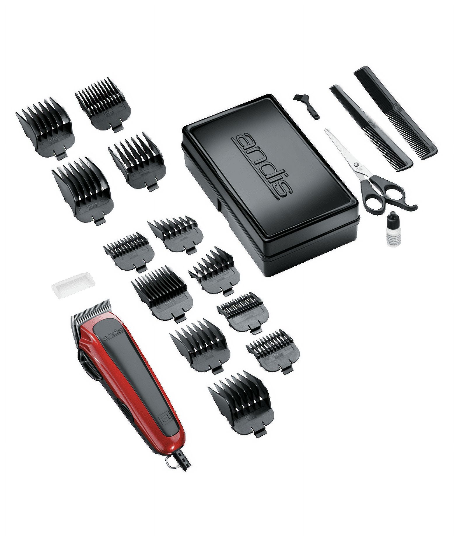 Andis EasyCut Home Haircutting Kit, Black, 20 Piece Kit with Bonus The Cut Buddy - image 3 of 3