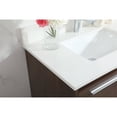 thumbnail image 6 of 30 inch single bathroom vanity in walnut with backsplash, 6 of 10