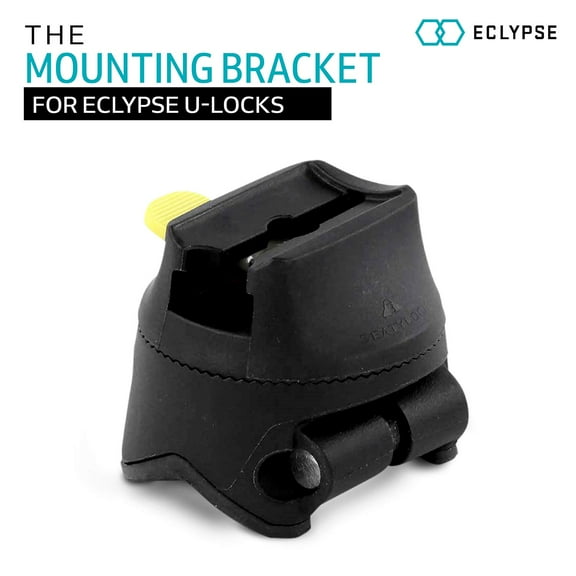 Eclypse Pentagon Mounting Bracket for U Lock Fits 25mm to 80mm Bike Frames Lock Holder Bike Mount U220 and U180 Bicycle Locks