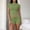 Army Green, variant on SEMPAI Athletic Sets for Women Drawstring Elastic Waist Drawstring Shorts Short Sleeve Tops 2 Piece Bottoms Summer