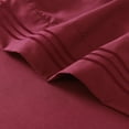thumbnail image 6 of 6PCS Solid Bed Sheets Set with 15 Inches Deep Pocket, Breathable Skin Friendly & Cooling Sheet Modern Soft Comfortable Bedding Set, Hotel Luxury Skin Friendly Cooling Sheets & Embroidered Pillowcases, 6 of 7
