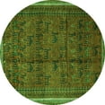 thumbnail image 1 of Ahgly Company Indoor Round Persian Green Traditional Area Rugs, 8' Round, 1 of 1