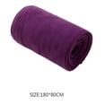 thumbnail image 2 of Eigraketly Saco de dormir de lana para acampar al aire libre, tienda de campaña, cama, viaje, saco de dormir cálido, forro carpas morado 2, 2 of 6