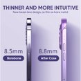 thumbnail image 2 of SaniMore Case for iPhone 14 Pro Max (6.7" 2022), Thin Skin-feel Borderless Slim Minimalist Lightweight Frameless Matte Rugged Shockproof Anti-fall Cover [Duty Protective] - Black, 2 of 14