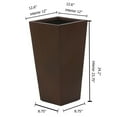 thumbnail image 6 of HomeStock Old World Opulence Plant Pots, Large Planters for Indoor Outdoor Plants, 24" Tall Planter for Front Porch, Flower Pots, Planting Pot Used in Patio, Living Room, 6 of 10