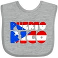 thumbnail image 3 of Inktastic Puerto Rico Flag in Text Boys or Girls Baby Bib, 3 of 4