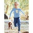 thumbnail image 2 of Let It Snow Owl. Long Sleeve Toddler -Image by Shutterstock,  4 Toddler, 2 of 4
