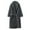 Black, variant on Jinhomg Women Fall Long Cardigan Coat Casual Comfy Long Length Open Front Puffer Jacket Thermal Long Sleeve Lapel Collar Padded Coats With Drawstring Limited Time Deal Army Green L