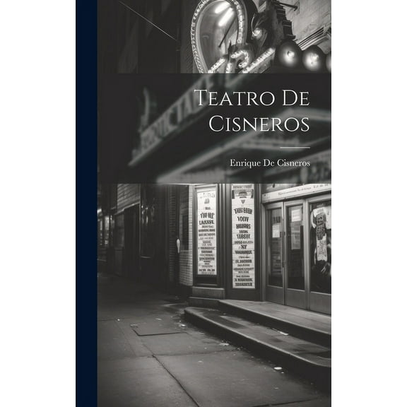 Teatro De Cisneros (Hardcover)