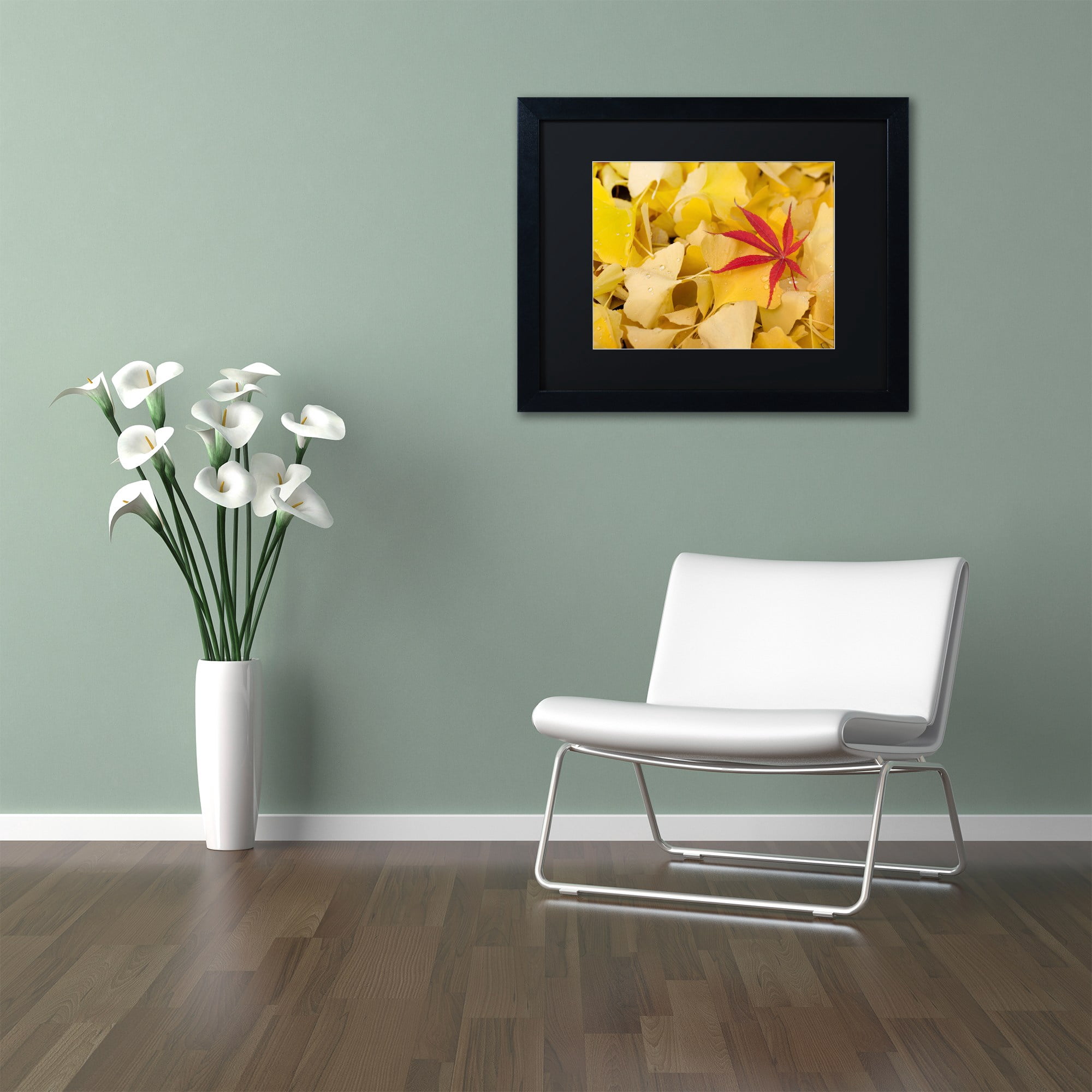 Trademark Fine Art "The Intruder" Canvas Art by Philippe Sainte-Laudy Black Matte, Black Frame
