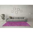 thumbnail image 3 of Ahgly Company Indoor Rectangle Abstract Pink Modern Area Rugs, 2' x 3', 3 of 4