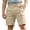 Beige, variant on KyCheLot Boys Cargo Shorts Summer Casual School Elastic Waist Loose Sport Hiking Shorts with Pockets 5-15 Years