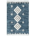 thumbnail image 2 of nuLOOM Rogue Modern Shag Accent Rug, 2' x 3', Blue, 2 of 4