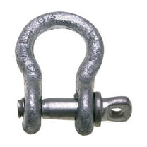 Campbell 419 Series Anchor Shackles 5/8 in 2948 Kg Series 419-S Screw Pin Anchor Shackle 193-5411005