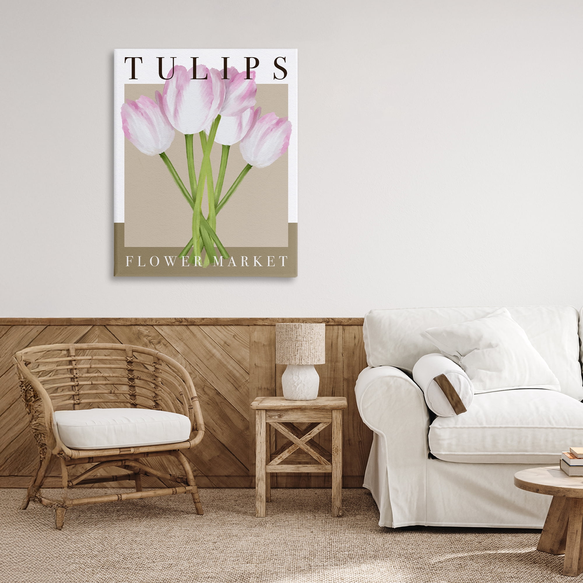 Stupell Industries Tulips Flower Market Canvas Wall Art, design by Jennifer Stith