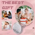 thumbnail image 7 of DESIGNICE 2Pcs Compact Mirror,Elegant Flashing Sand Small Mirror,Delicate Makeup Touch Small Mirror for Purse,Multicolor3, 7 of 7