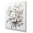 thumbnail image 2 of Designart "Tranquil Black And White Orchid I" Orchids Wall Decor, 2 of 7